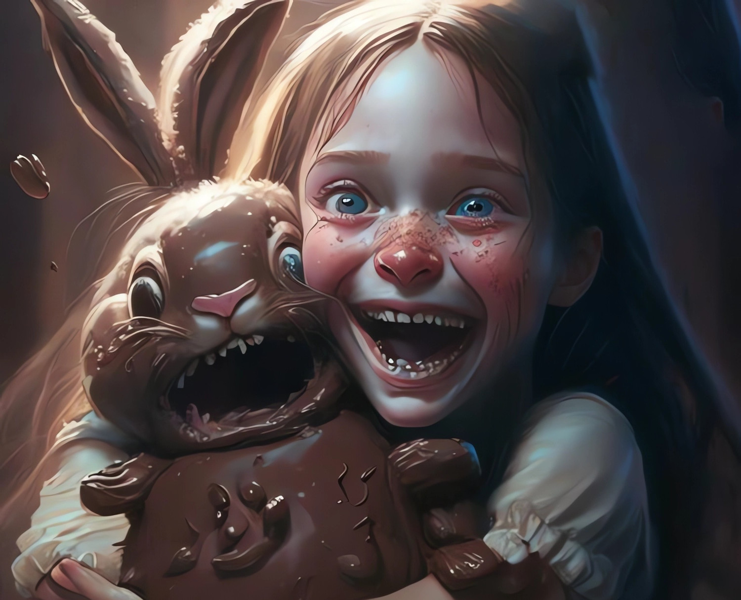 «О нет, не ешь меня! (Сказка о шоколадном кролике)» Джефф Стрэнд