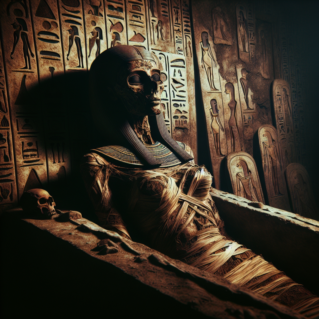 «Изгибы мумии» Кен МакГрегор